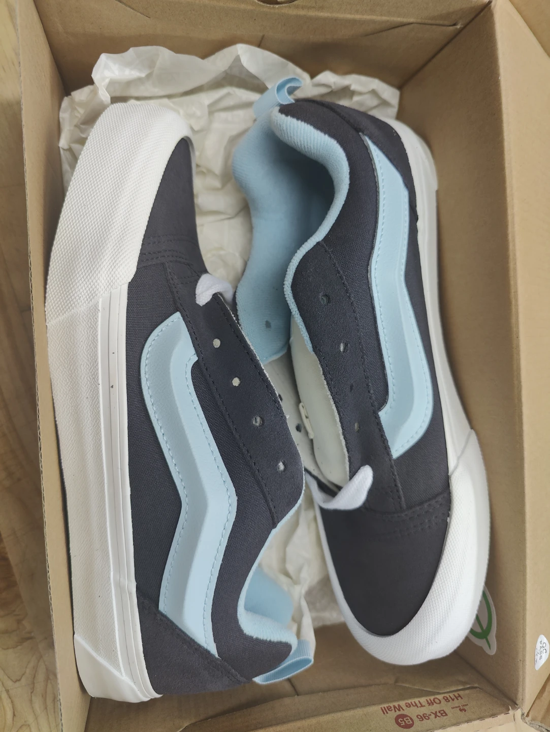 Vans Knu Skool Retro Sport Grey/Blue Sneakers - photo 2