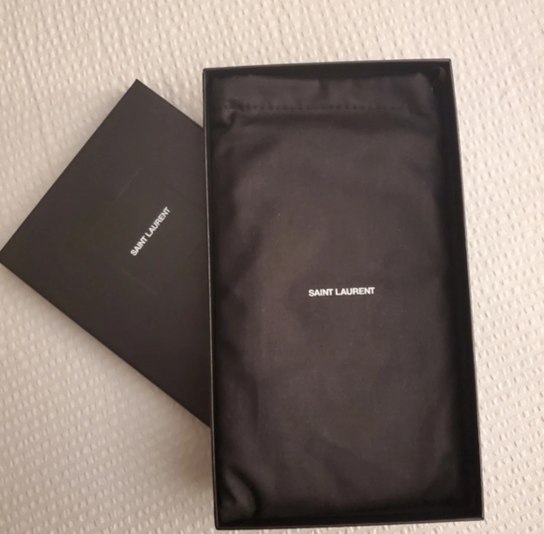 Saint Laurent Pouch - Tan Leather - photo 4