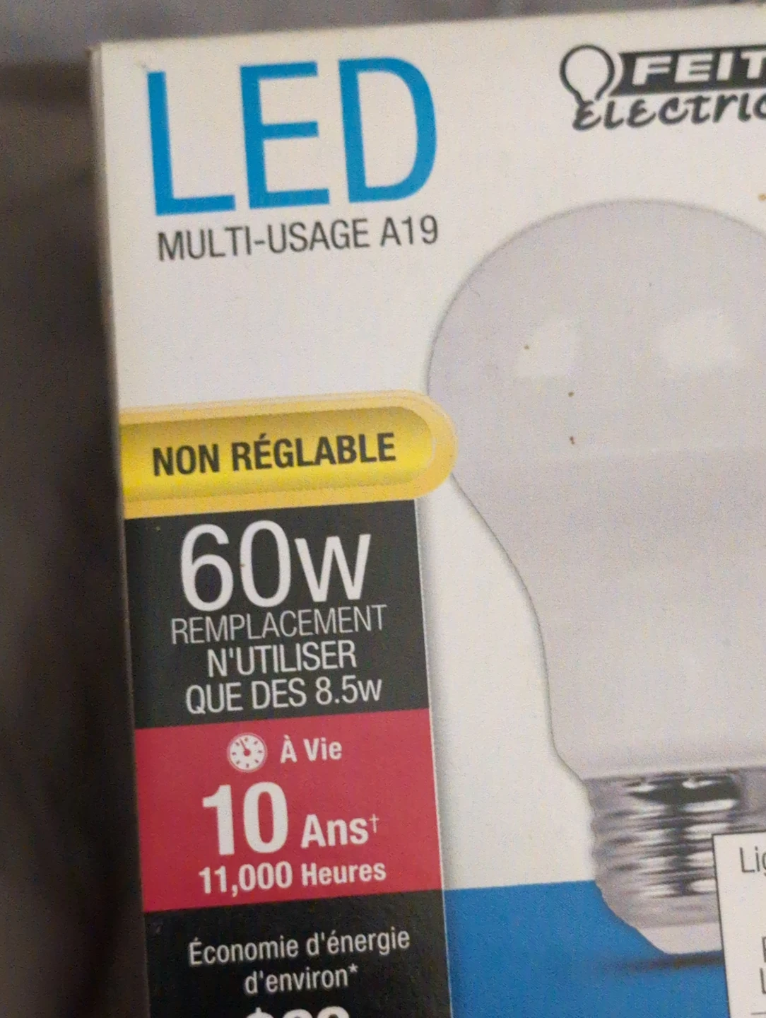 FEIT ELECTRIC LED Multi-Usage A19 Bulb - photo 2
