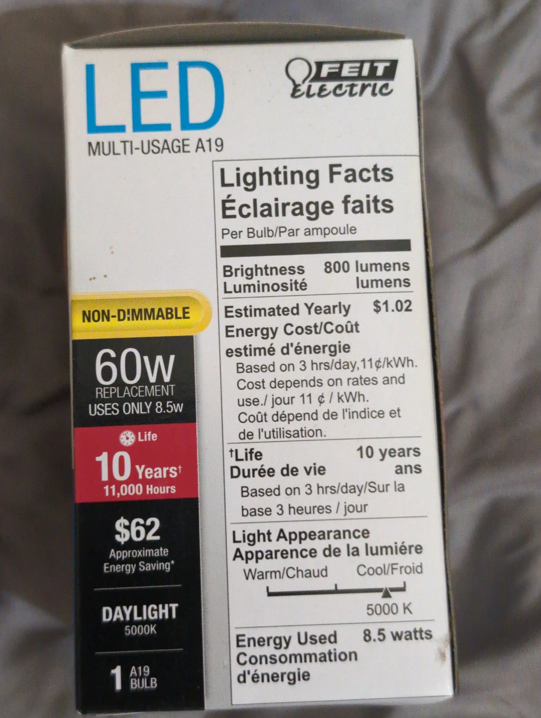 FEIT ELECTRIC LED Multi-Usage A19 Bulb - photo 3