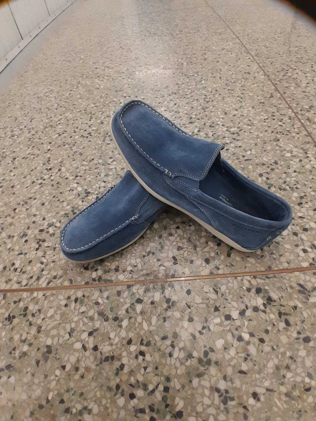 Rockport Suede Loafers - Blue Size 9 - photo 2