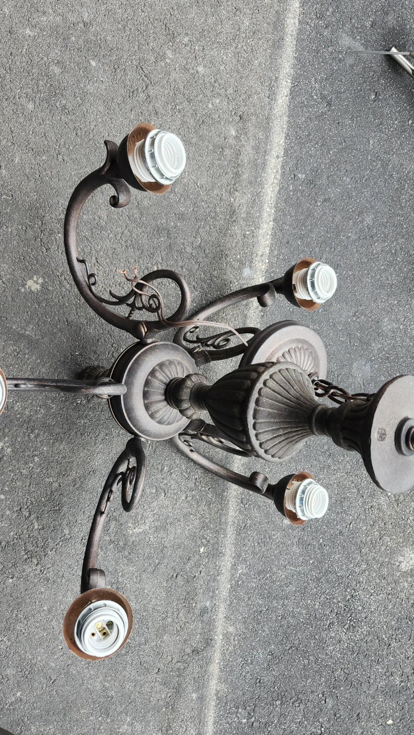 Dark Bronze 5-Light Chandelier - photo 2