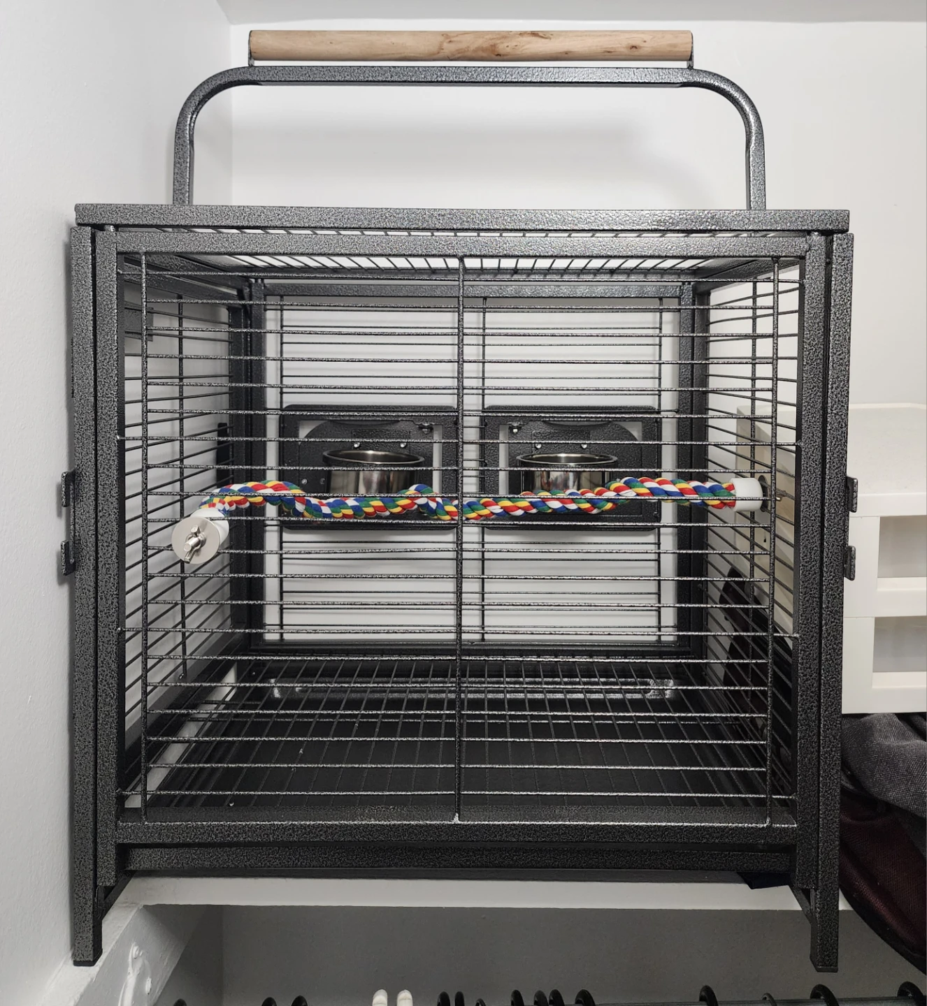 Parrott travel cage