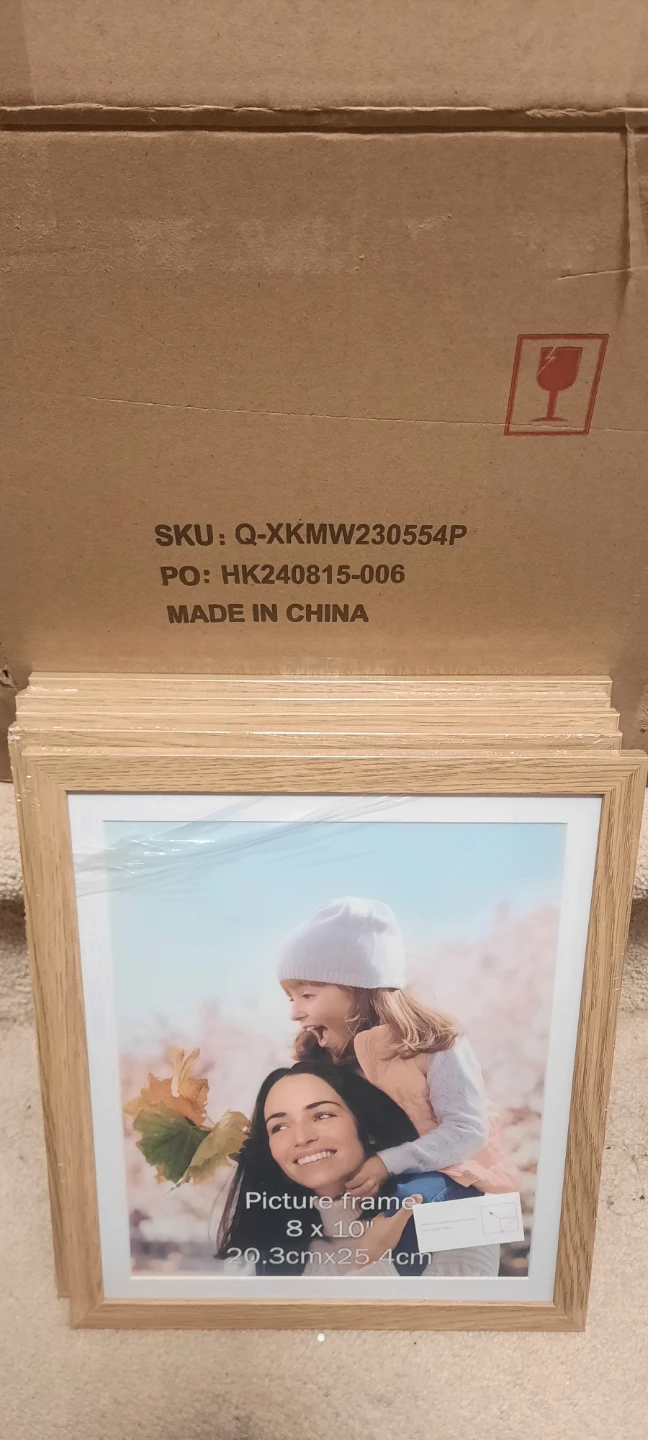 New x5 Oak coloured Picture Frame - 8x10 inches ⚽️