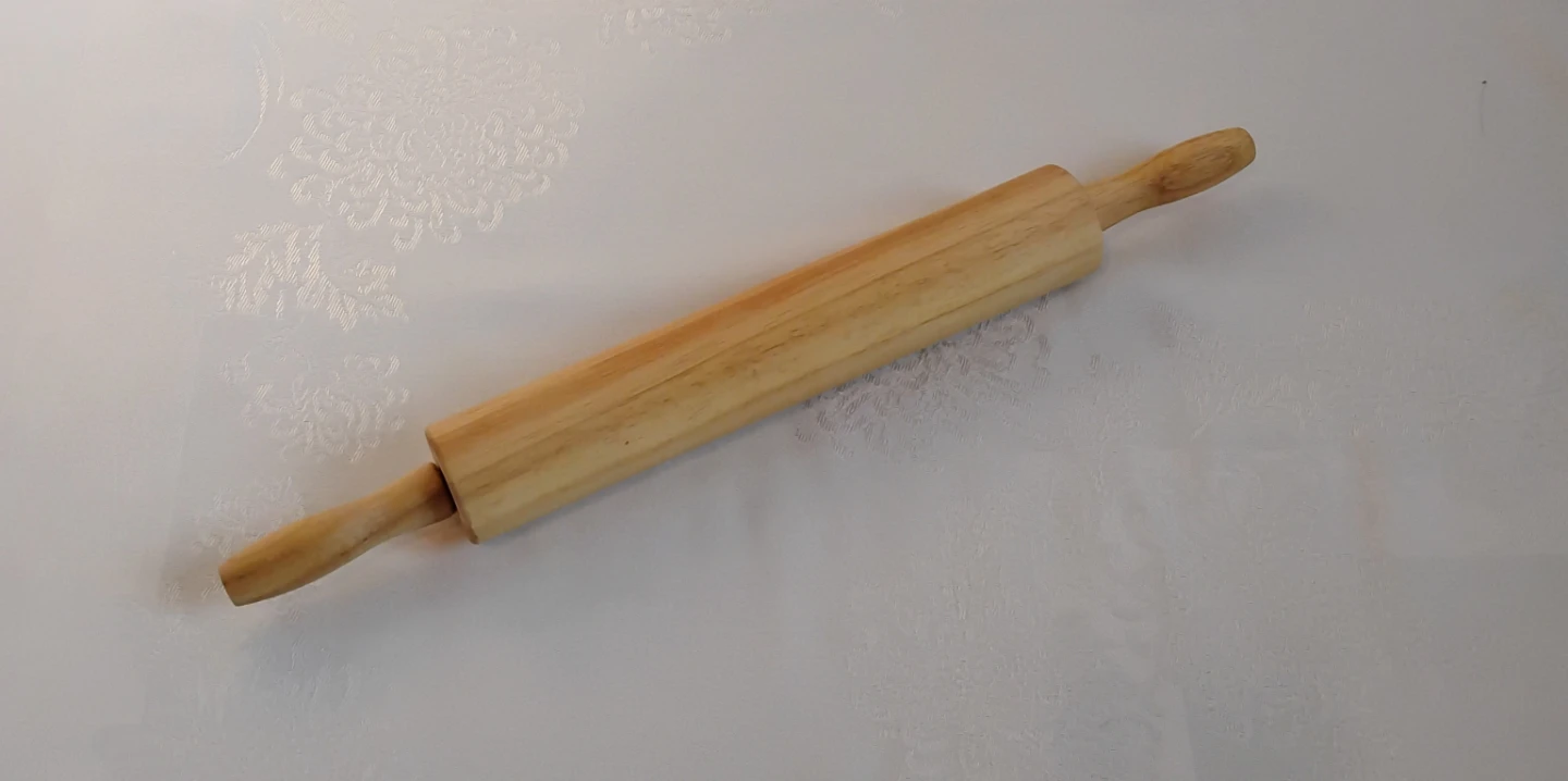 ⚽ Solid Wood Rolling Pin - photo 2