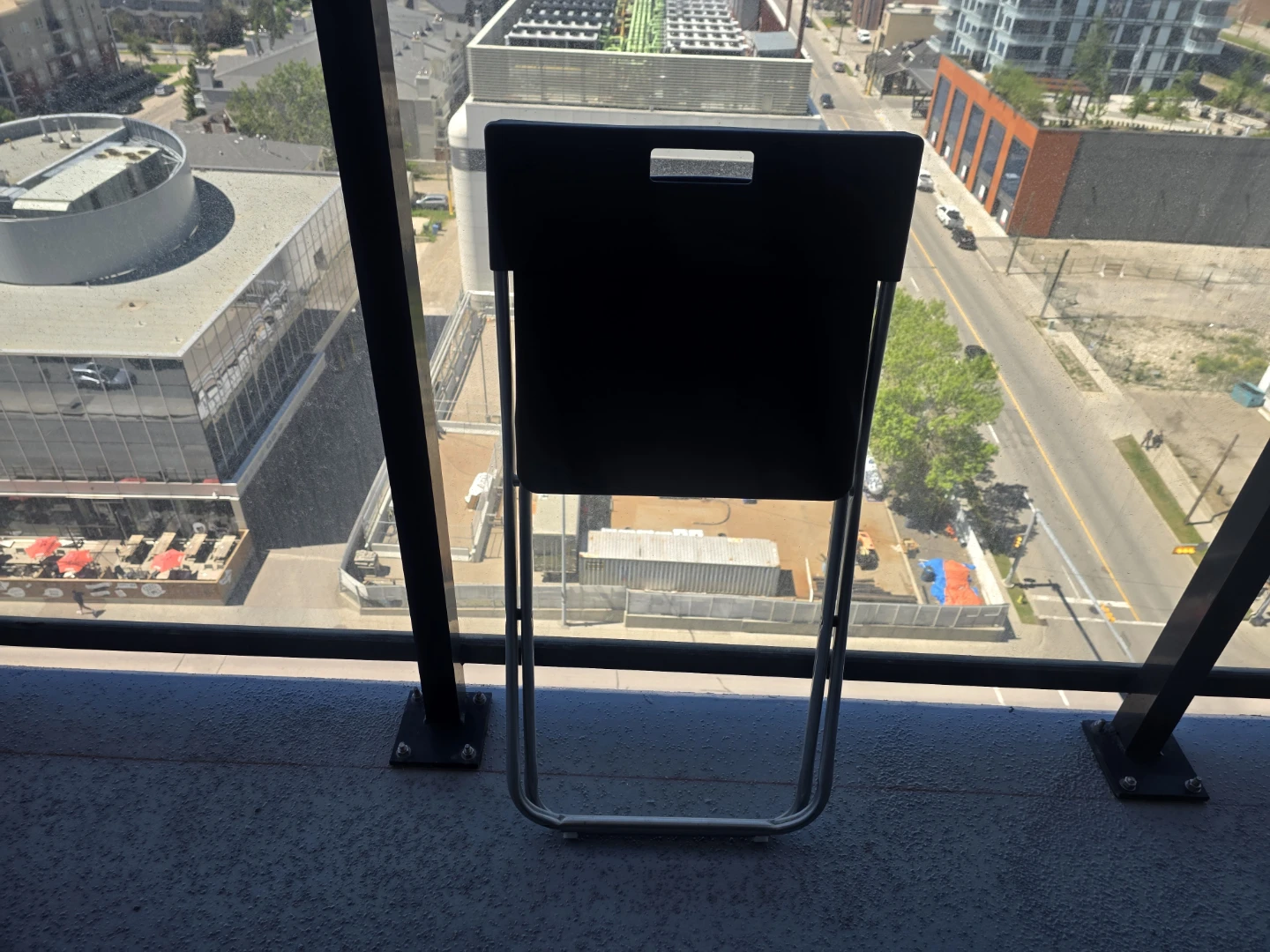 Black Folding Chair - photo 2