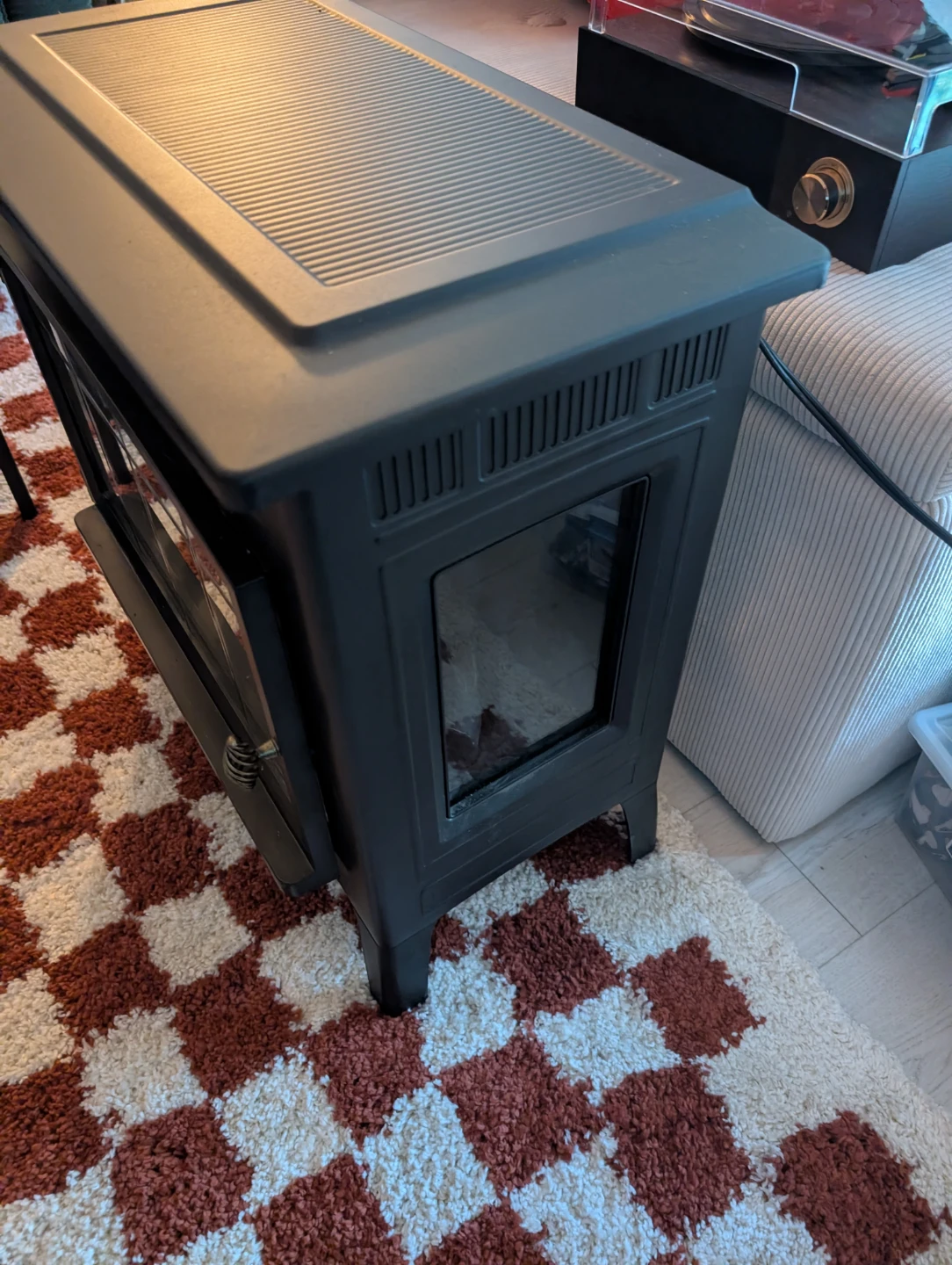 Electric Fireplace Stove with Remote Control - photo 4