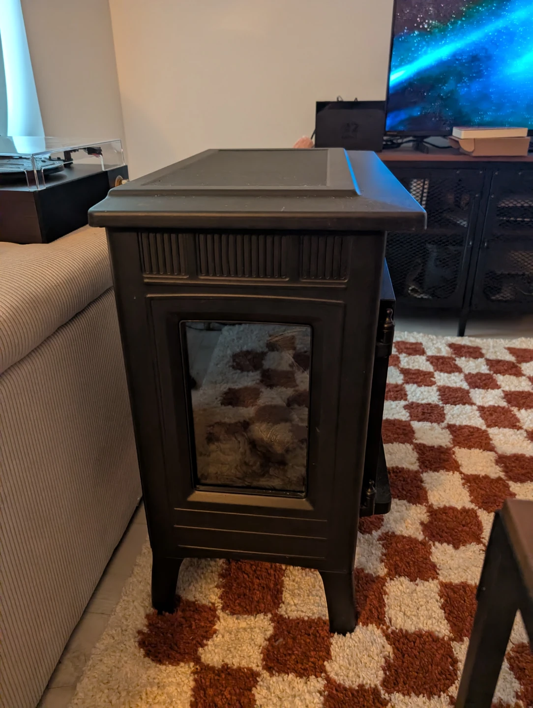 Electric Fireplace Stove with Remote Control - photo 5