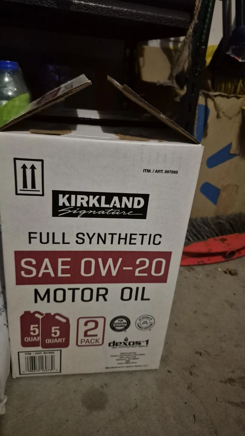 Kirkland Signature Full Synthetic SAE 0W-20 Oil