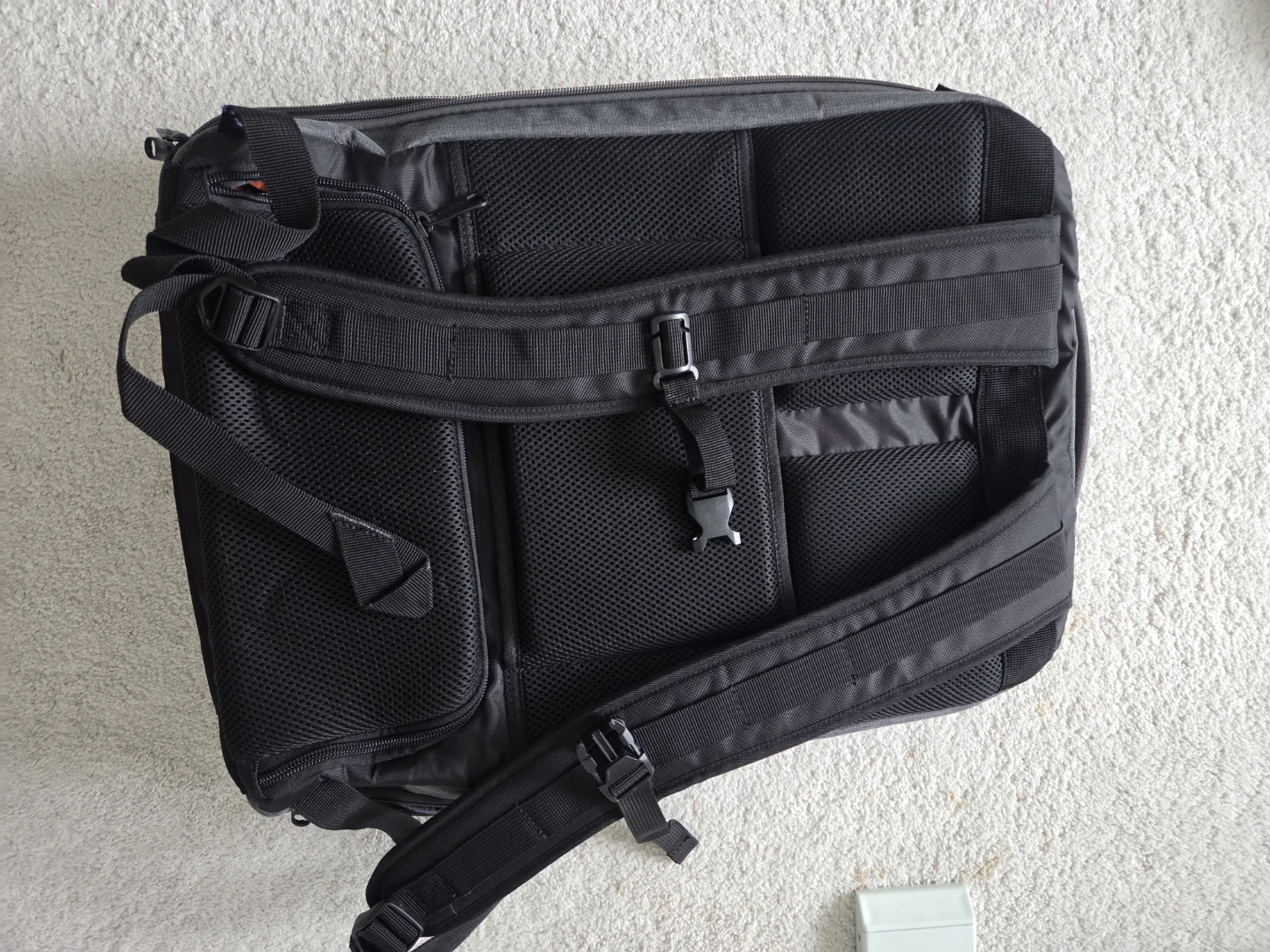 Grey Travel Bag with Orange Interior - photo 4