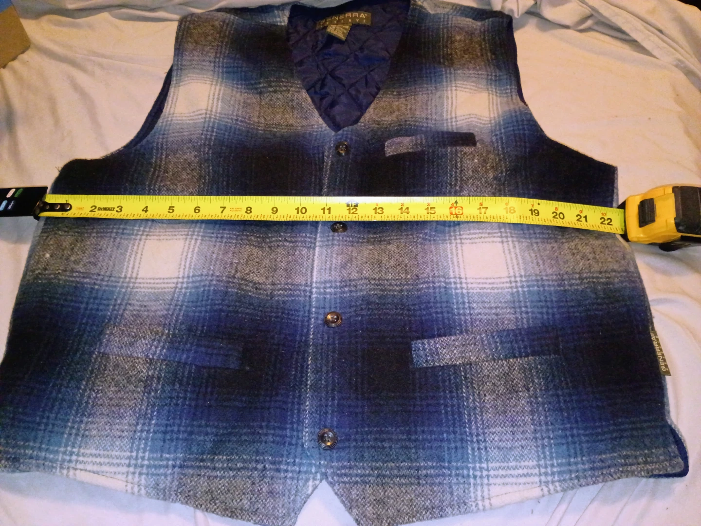 Generra Plaid Quilted Vest - photo 4