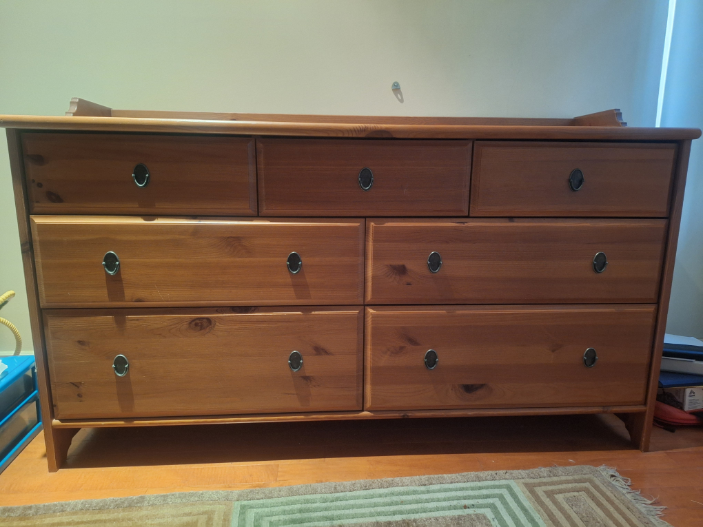 Pine Dresser with 7 Drawers