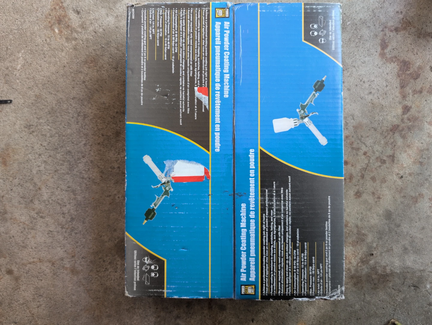 Power Fist Air Powder Coating Machine Kit - photo 3