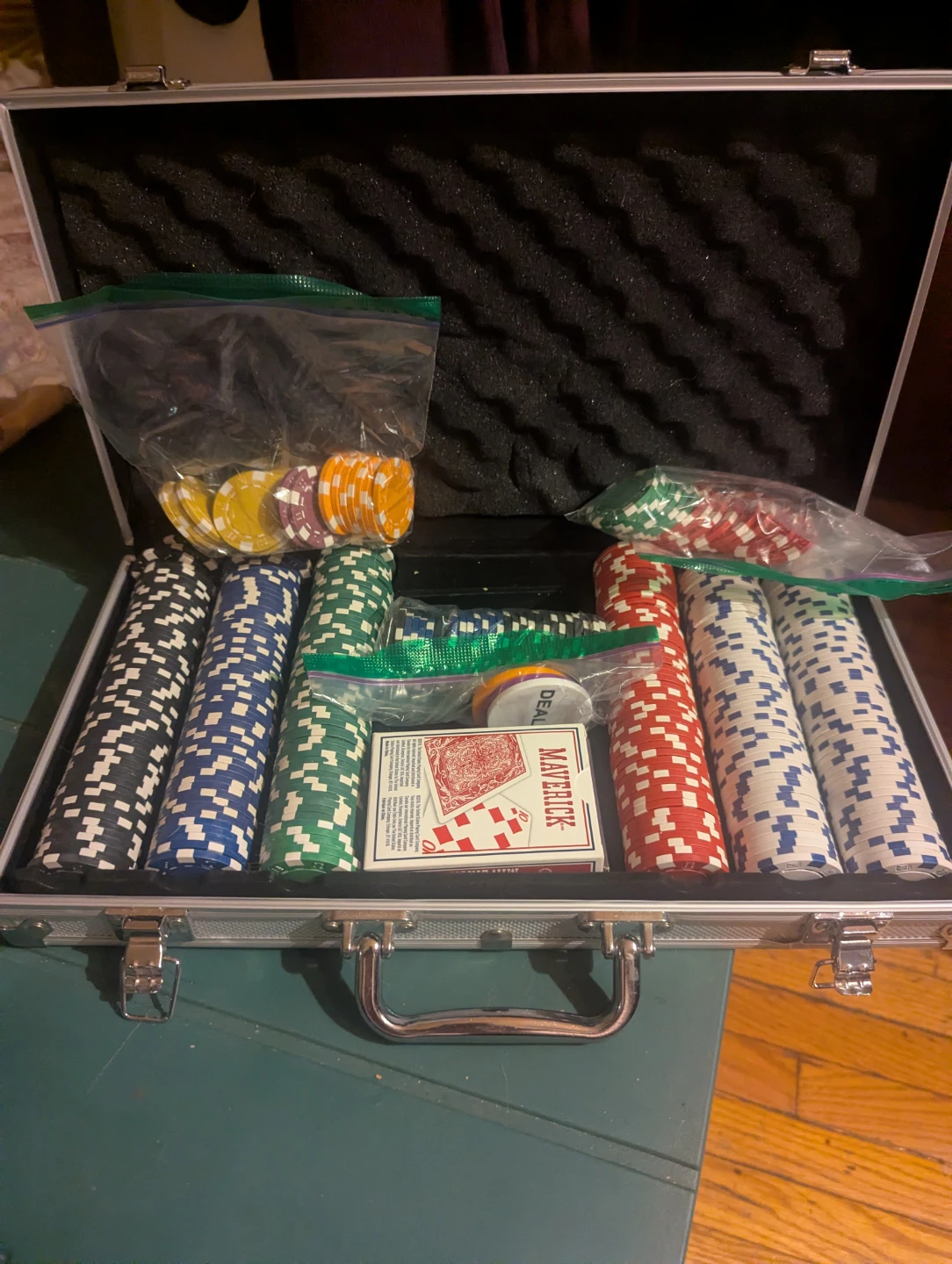 Maverick Poker Chip Set with Case