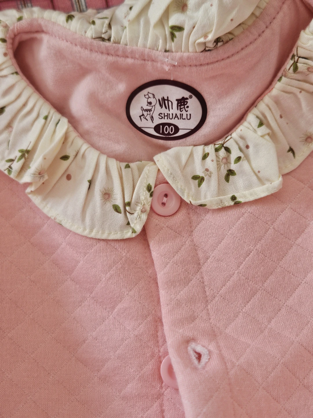 3T/4T Baby Girl's Pink Quilted Jacket - photo 2