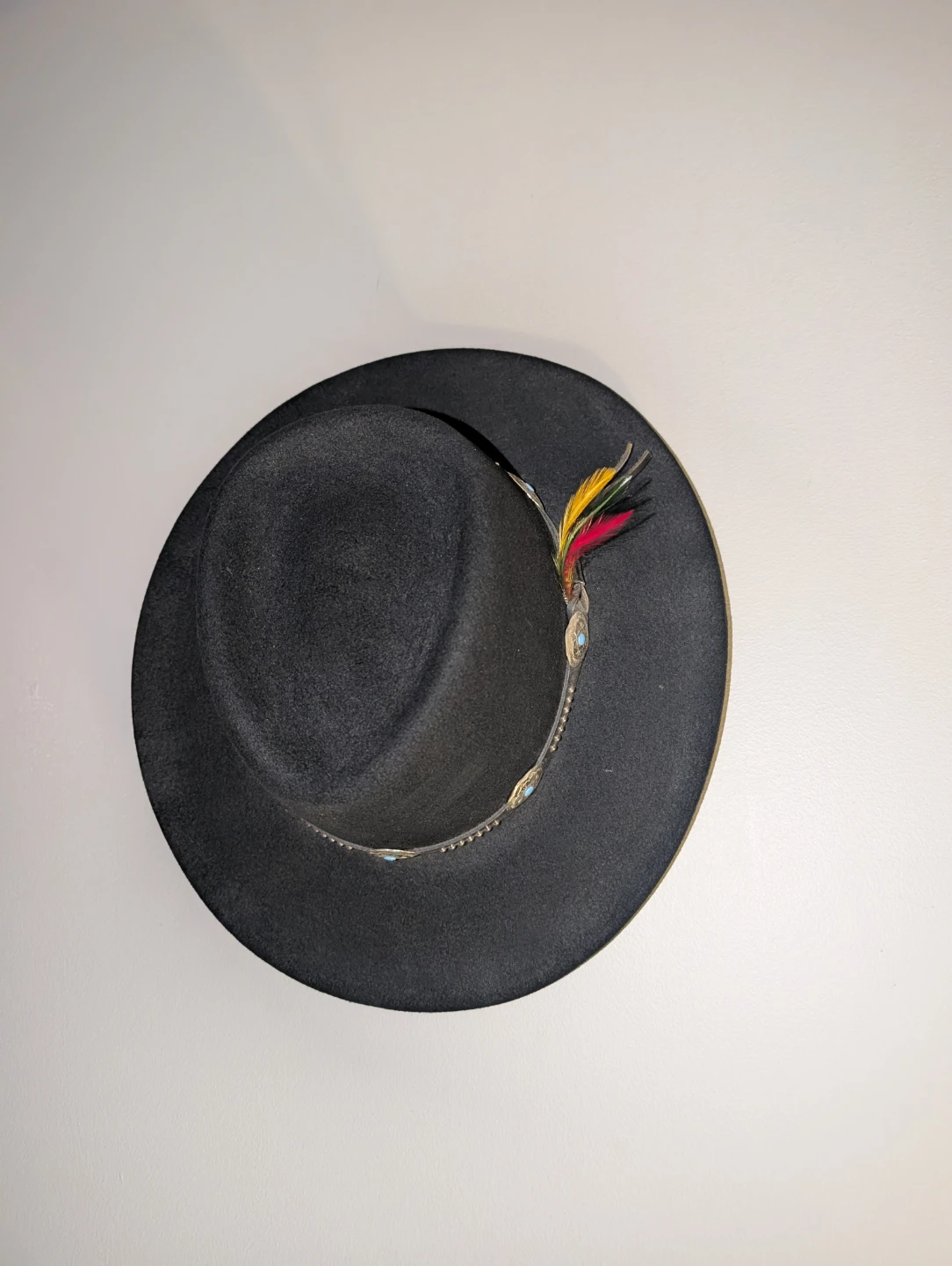 Stetson Black Fedora Hat Medium - photo 4