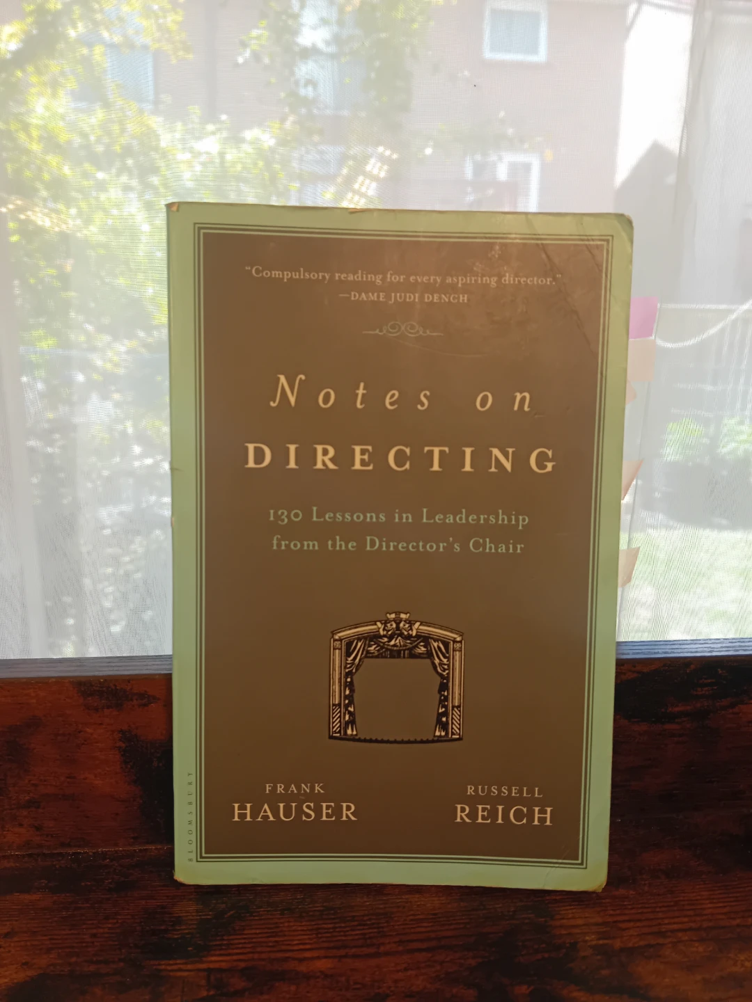 Notes on Directing: 130 Lessons in Leadership Book