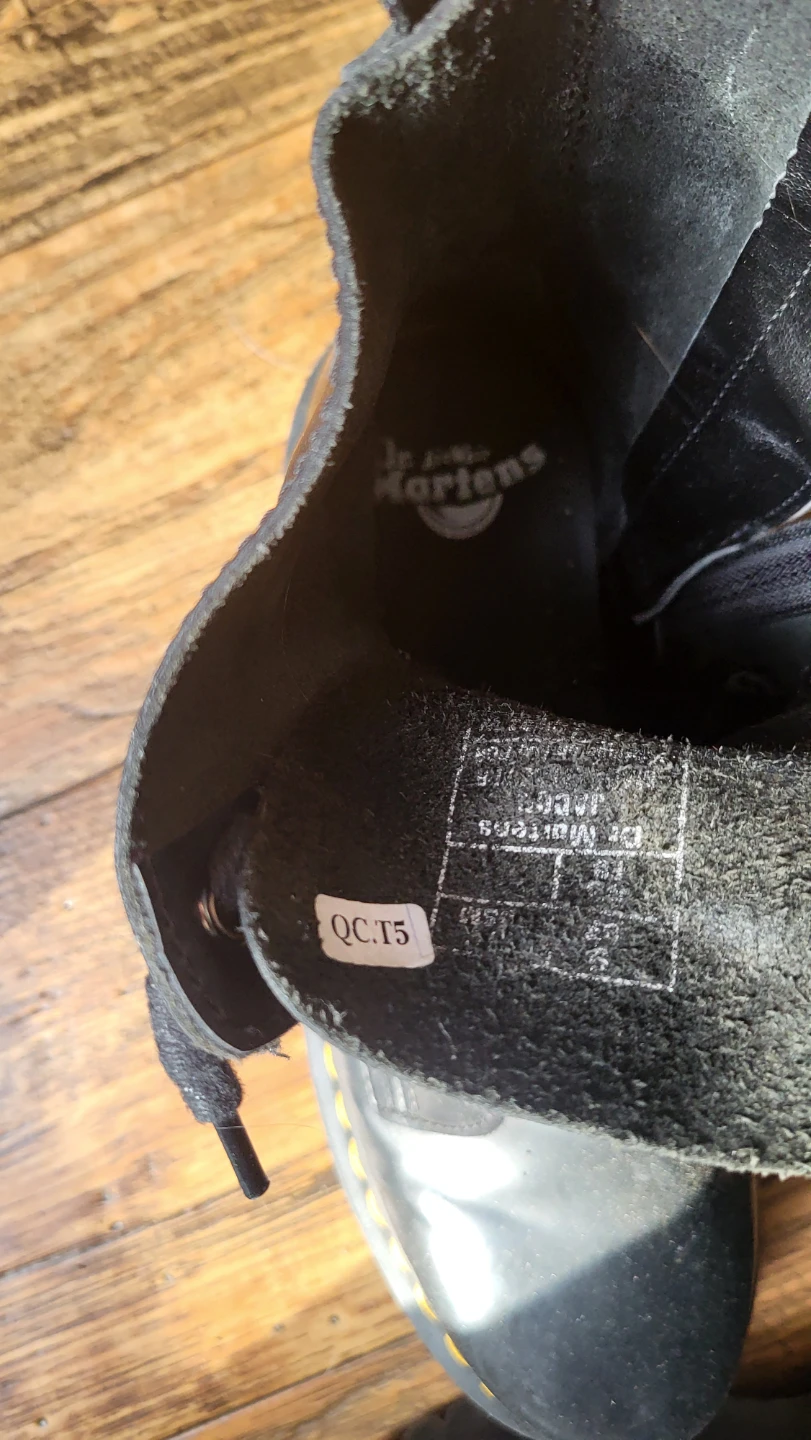 Dr. Martens Black Leather Platform Boots - photo 2