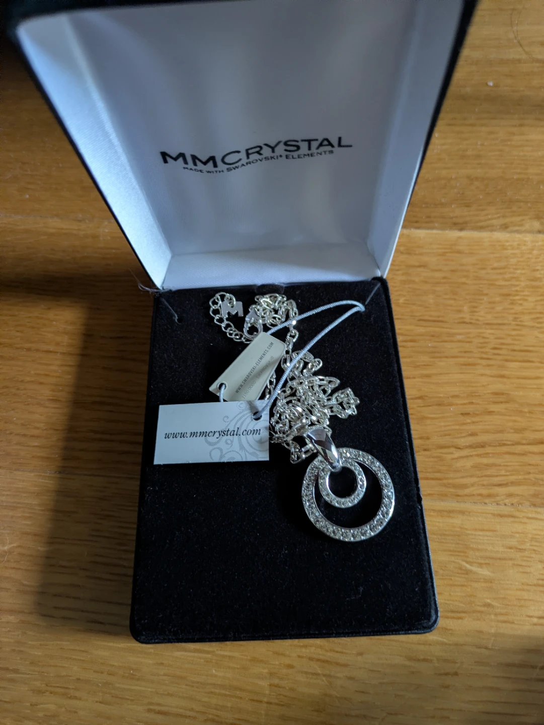Necklace with Swarovski Elements
