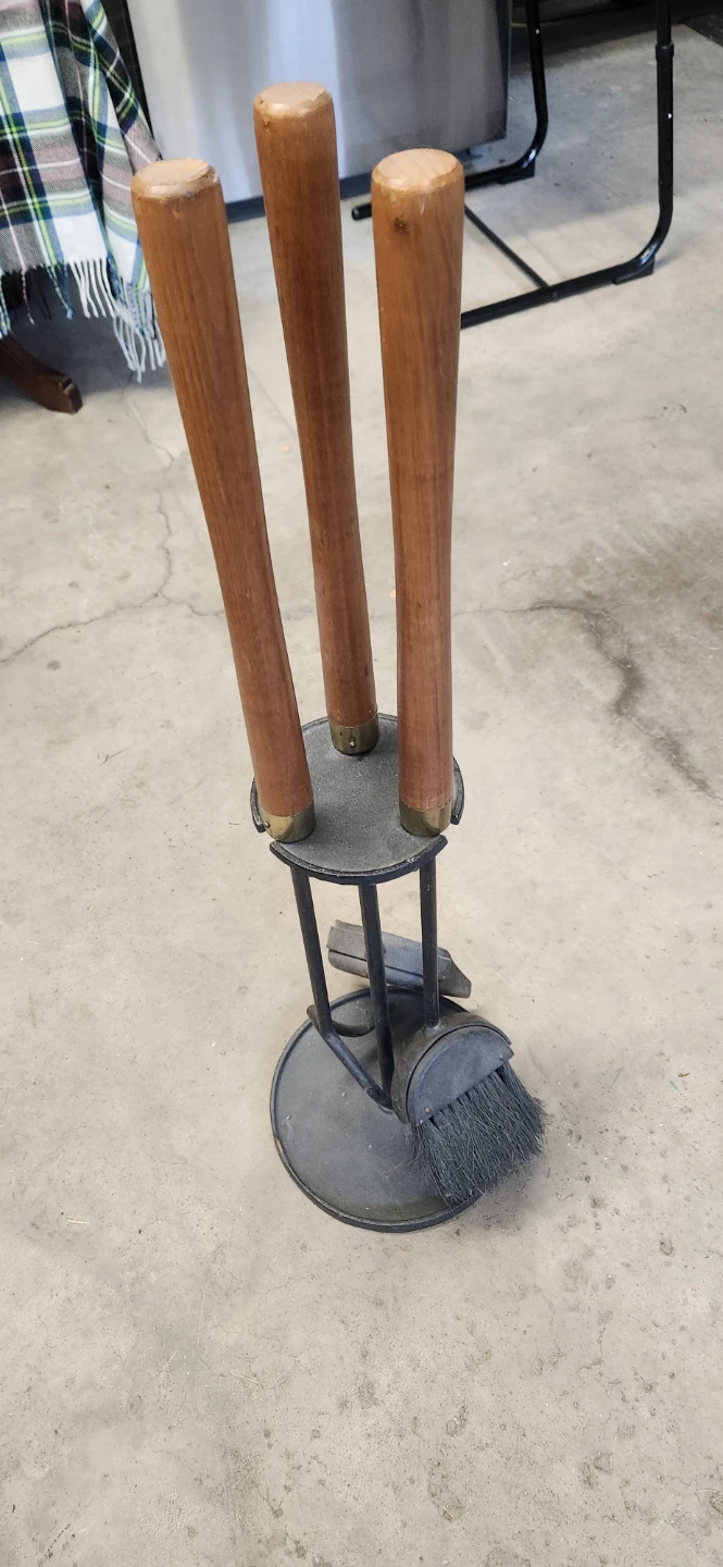Vintage Fireplace Tool Set - photo 2
