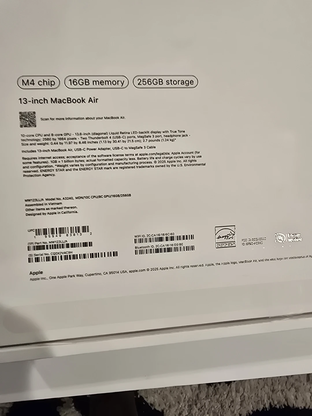 Apple MacBook Air 13-inch M4 Chip - photo 2