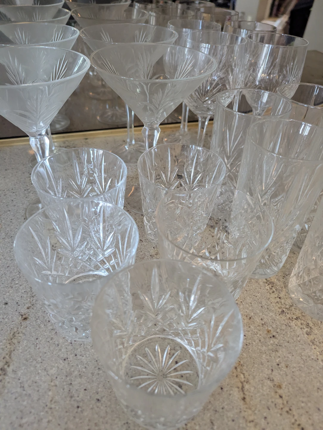 Crystal Glassware Set