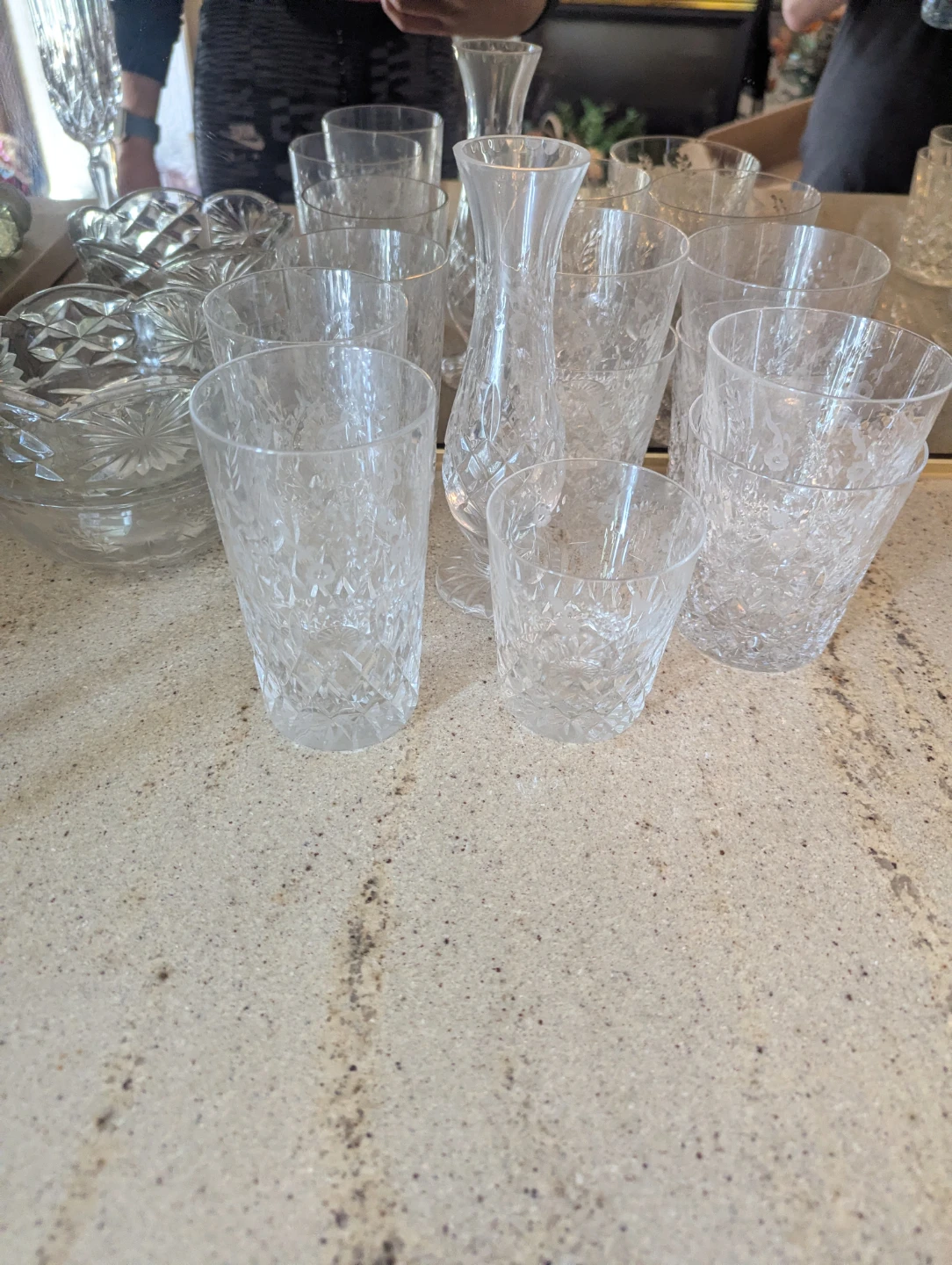 Crystal Glassware Set - photo 3