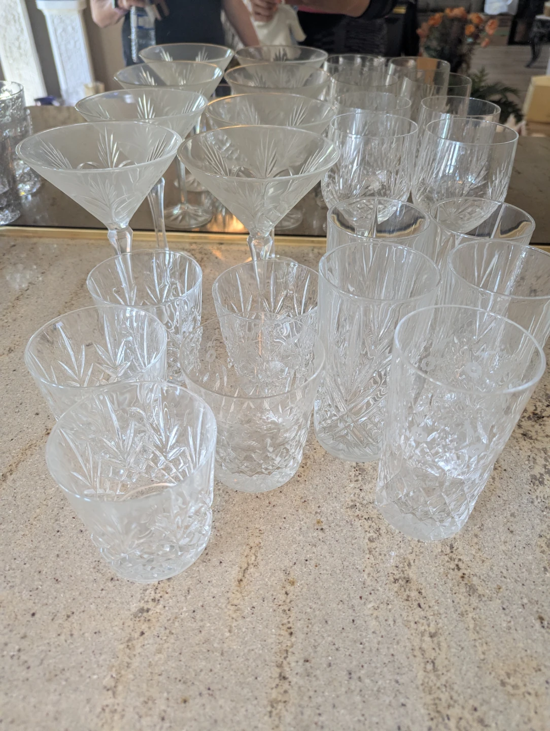 Crystal Glassware Set - photo 4