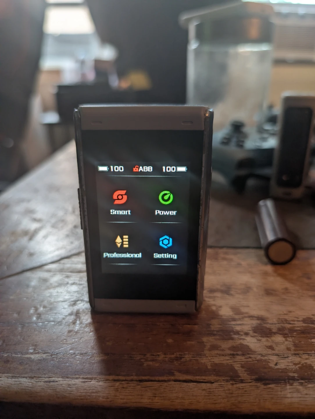 Vape Mod Device with Batteries