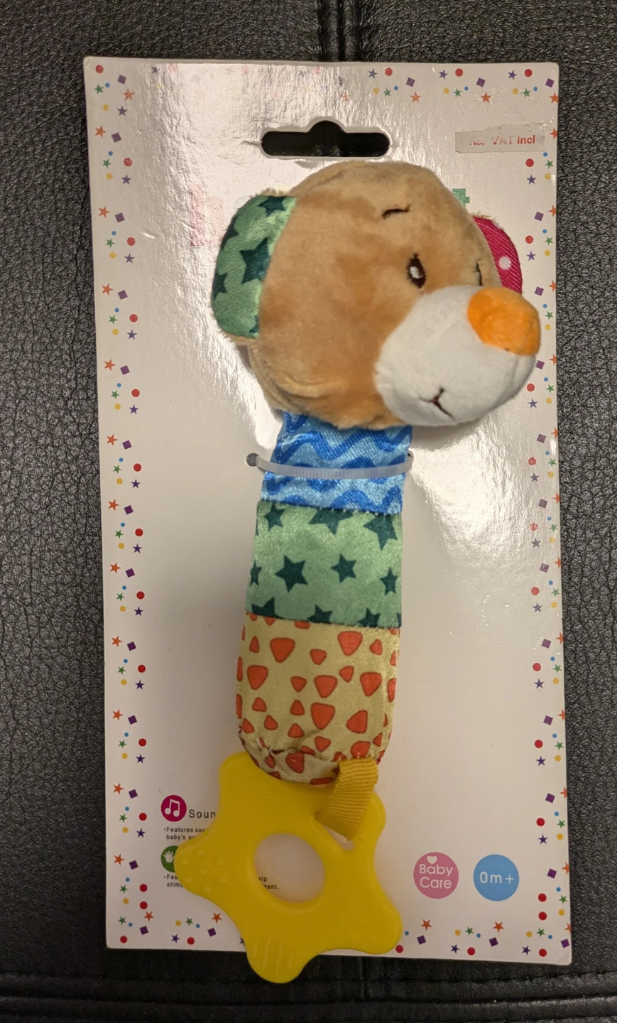 Baby Rattle Toy with Teether