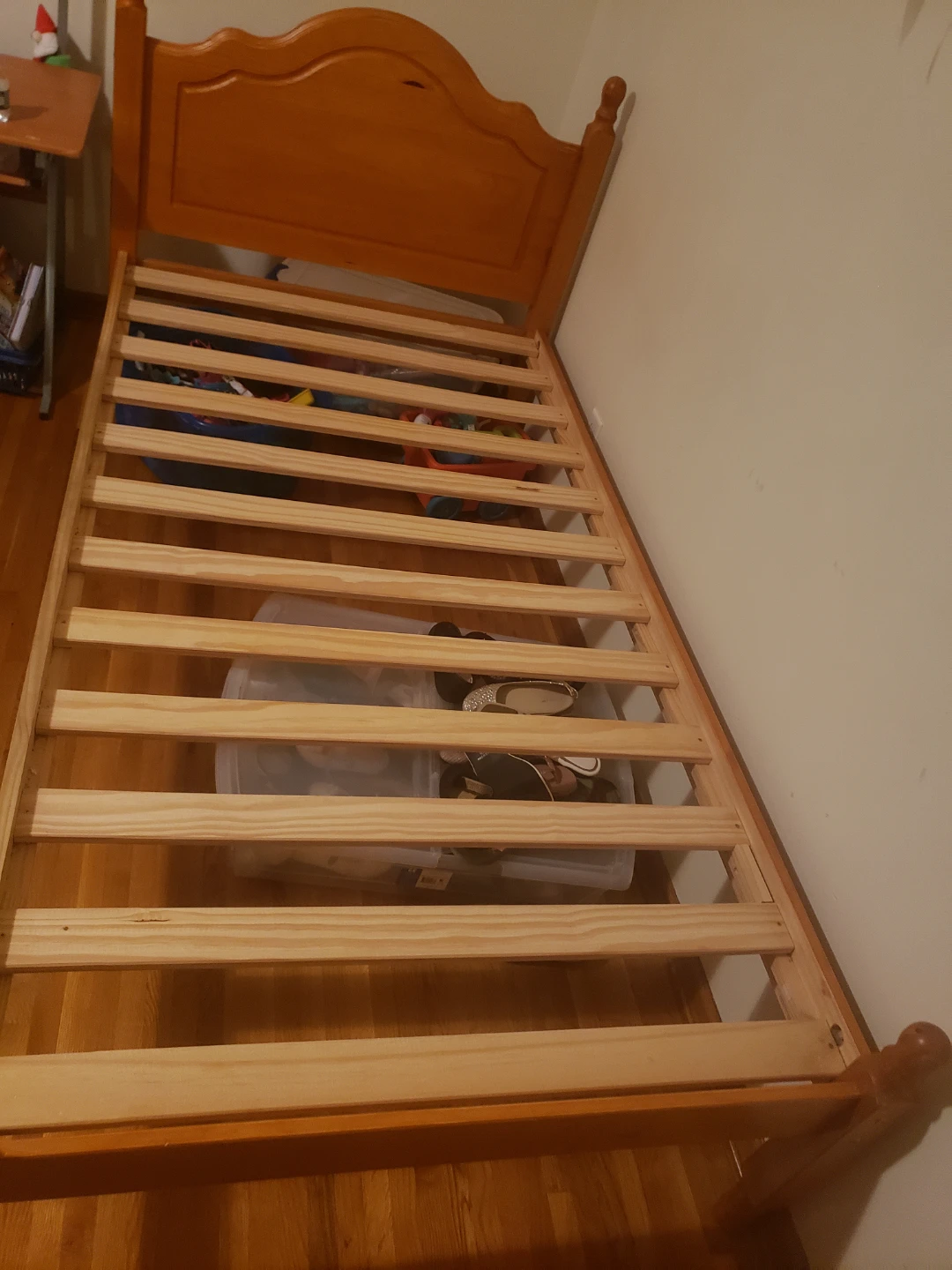 Wooden Twin Bed Frame - photo 2