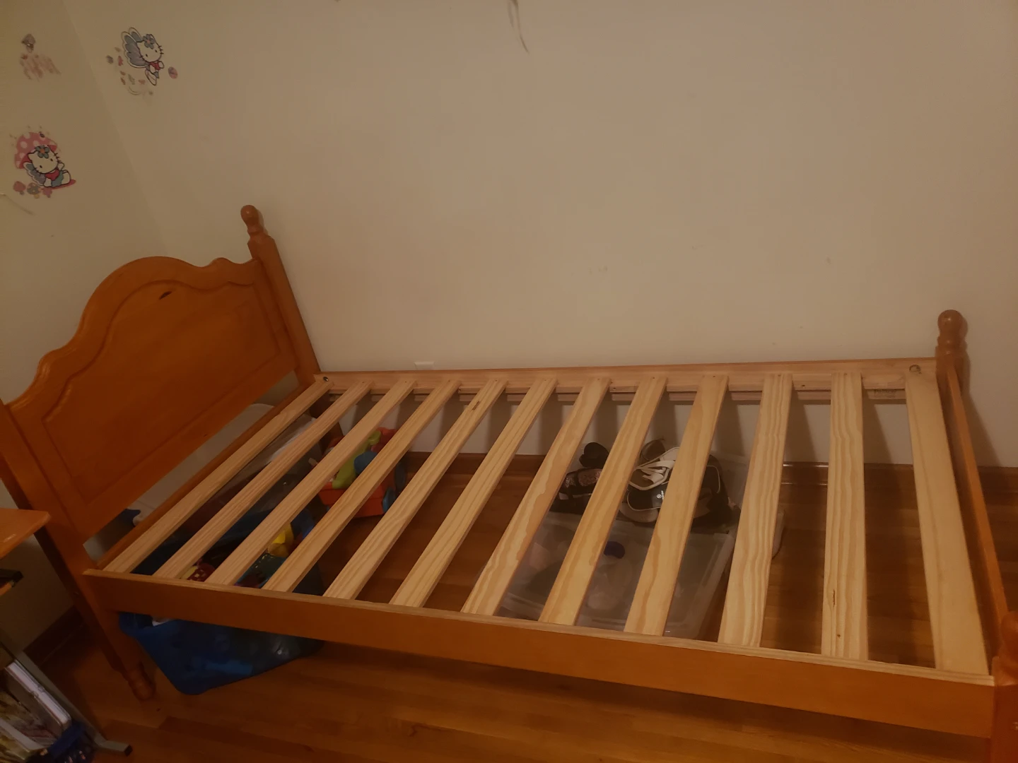 Wooden Twin Bed Frame - photo 3