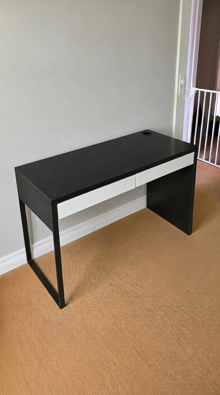 Black Console study table