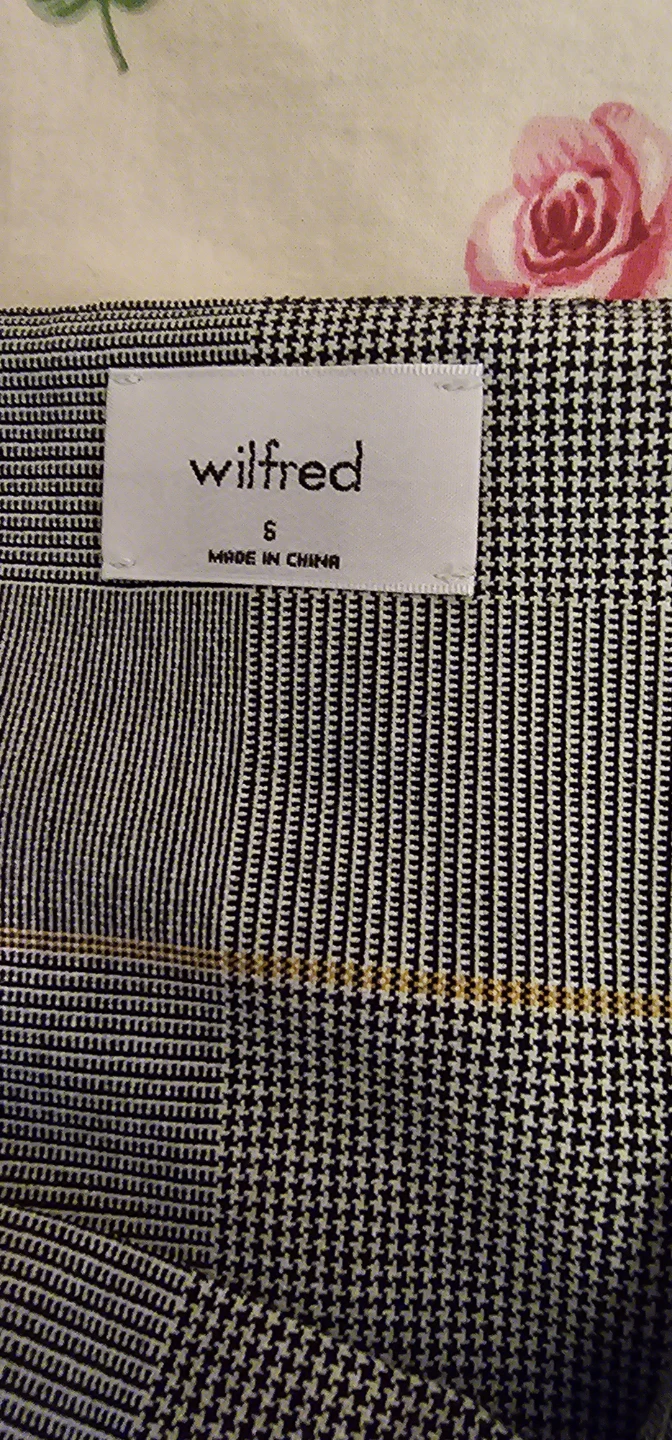 Wilfred Plaid Mini Dress - photo 4