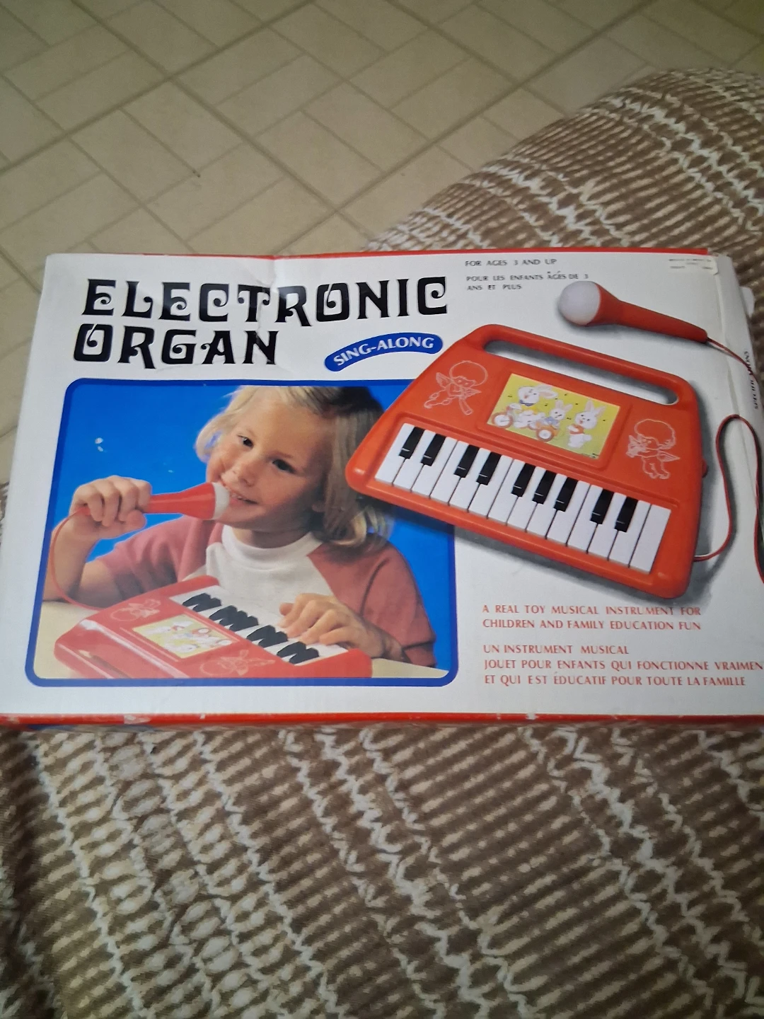 Electronic Organ Sing-Along Toy Keyboard with Microphone - photo 2