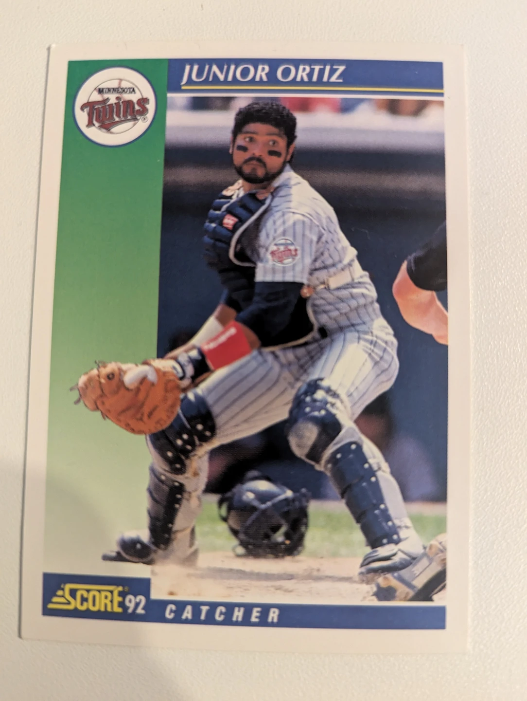 ⚽ 1992 Score Baseball Card - Junior Ortiz