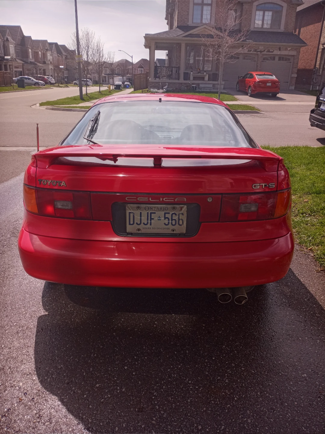 1991 Red Toyota Celica GT-S
