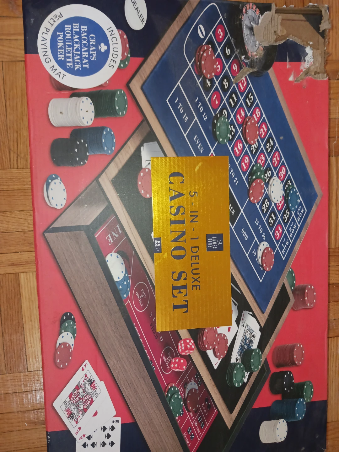 5-in-1 Deluxe Casino Set