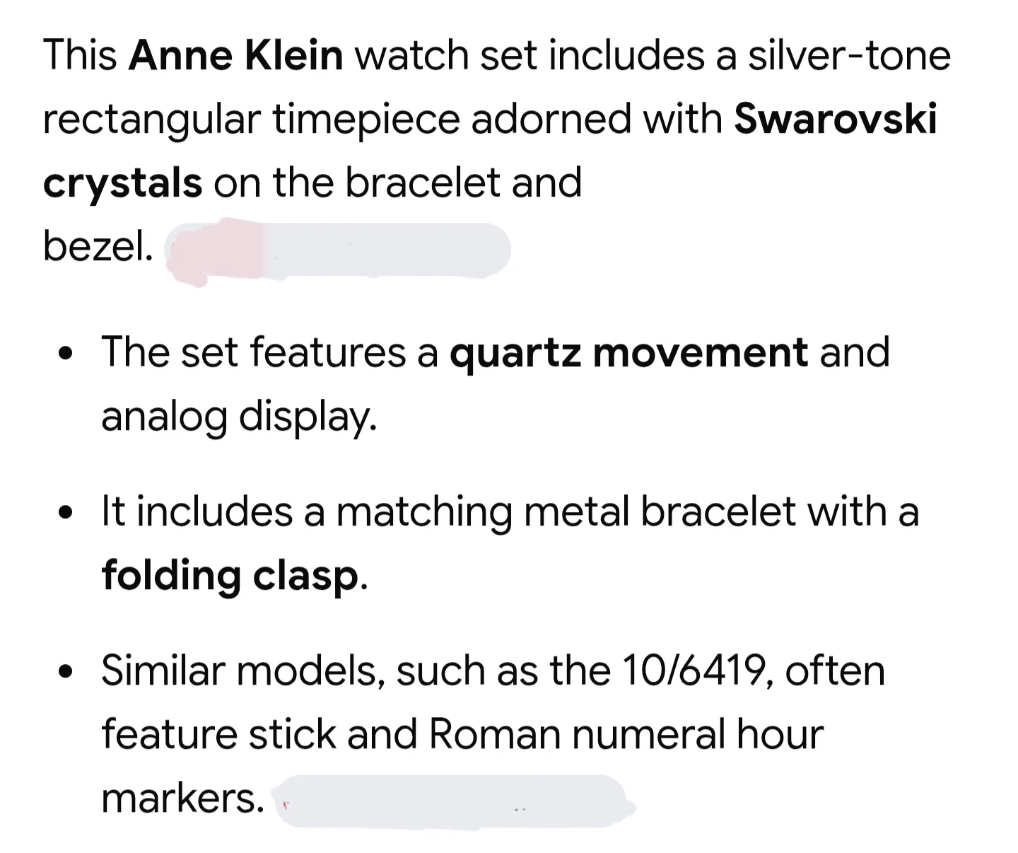 Anne Kleins SilverTone Women's Watch - photo 4