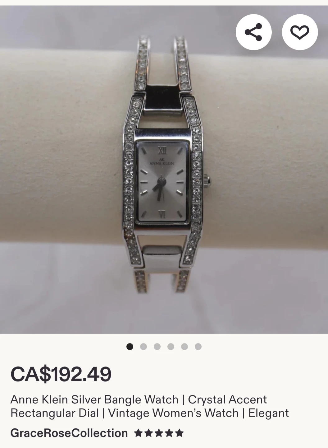 Anne Kleins SilverTone Women's Watch - photo 5