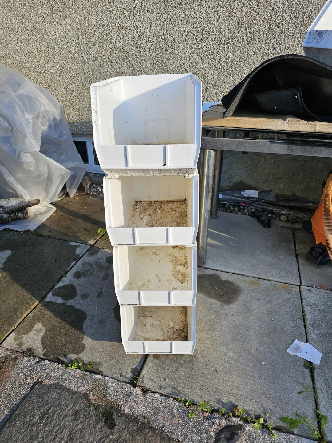 Uline S-12421 Stacking Bins (Set of 4) - photo 3