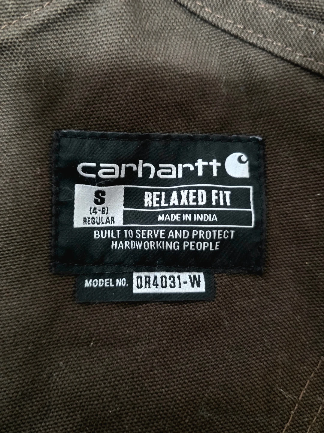 Carhartt Womens Insulated Overalls- Size Small, Relaxed Fit - photo 4