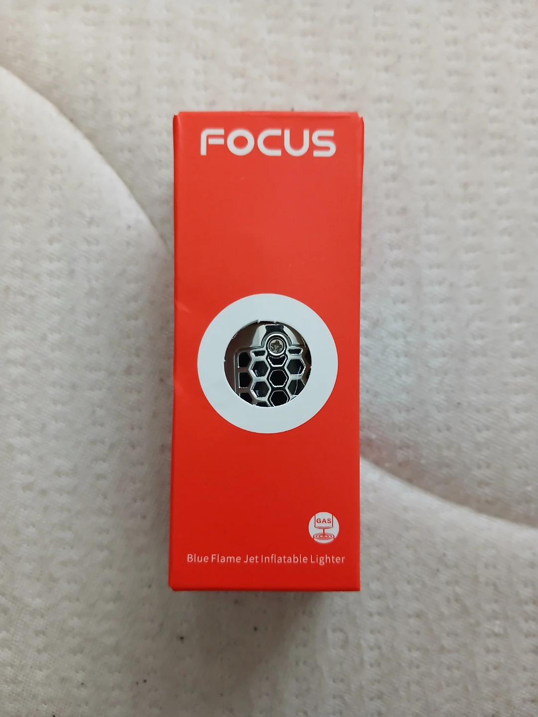 Metal & Plastic Focus Blue Flame Jet Lighter