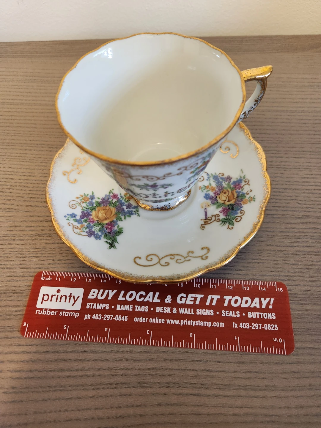 Vintage "Mother" Teacup and Saucer Set - Japan - photo 3