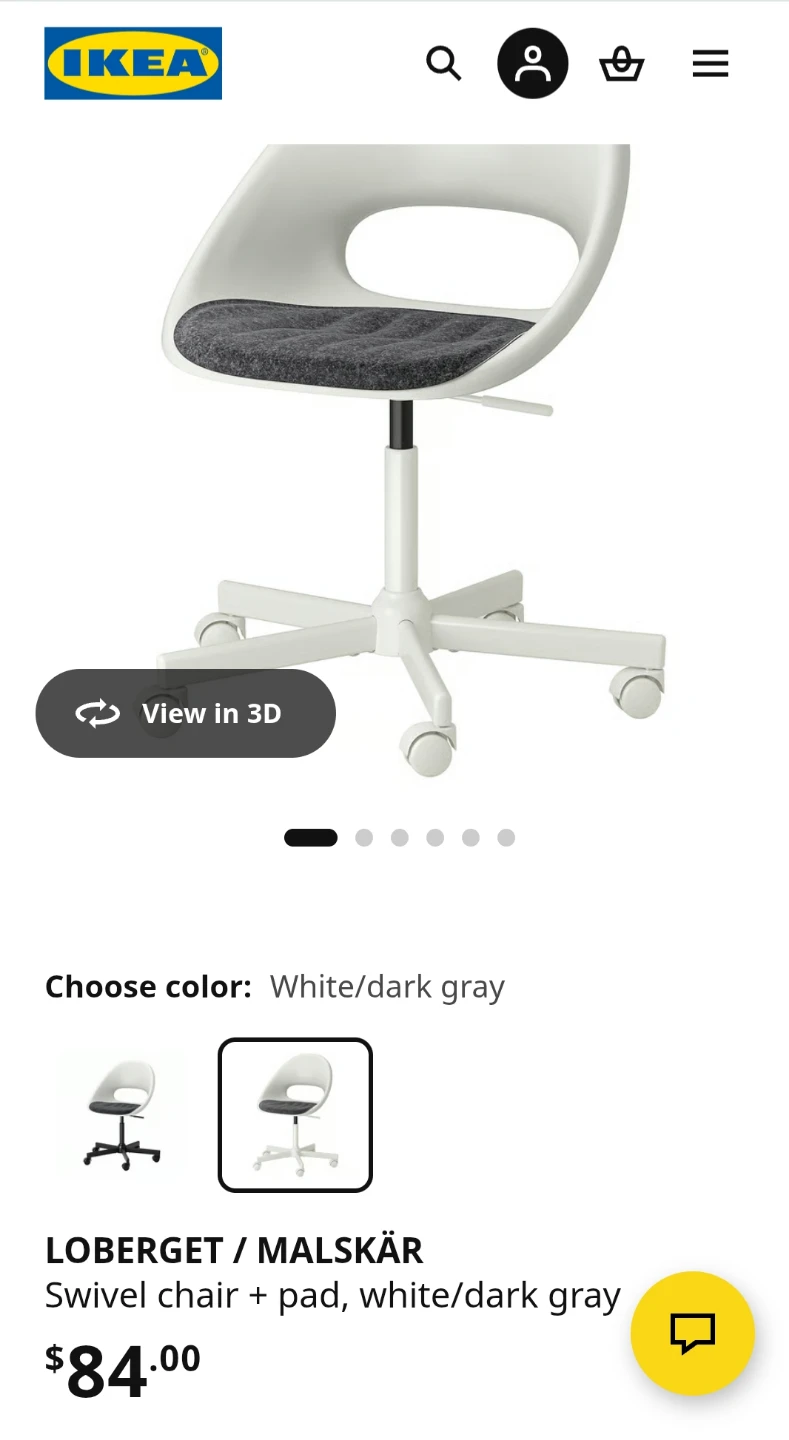 IKEA Swivel Chair + pad - photo 5