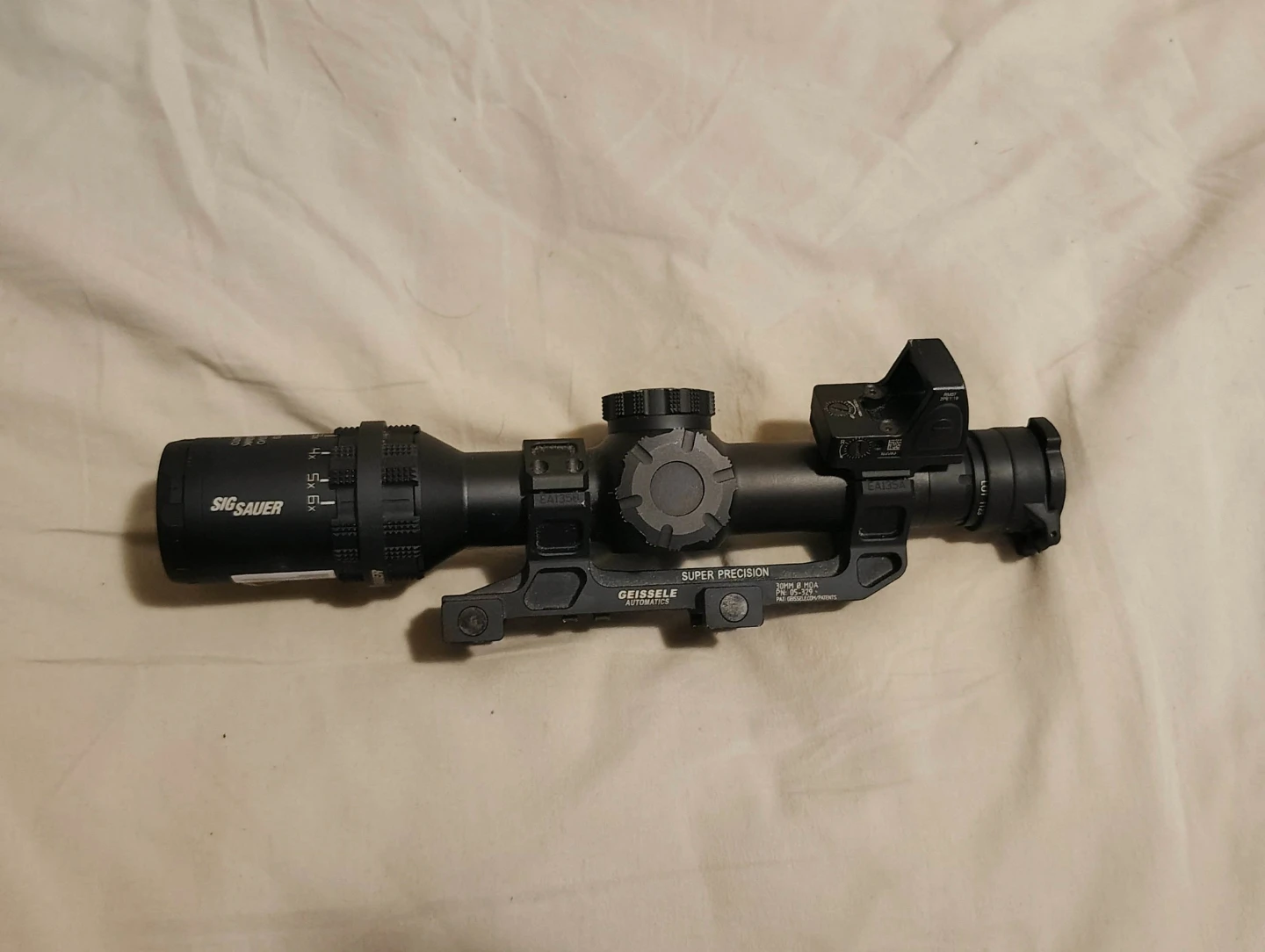 EG SIG Sauer Tango 6T 1-6x24 Riflescope with RMR Red dot - photo 2