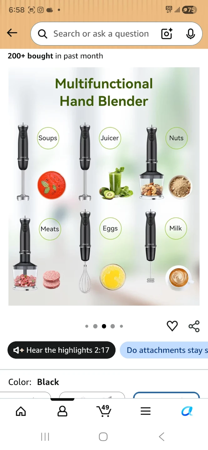 Abuler Multifunctional Hand Blender - photo 3