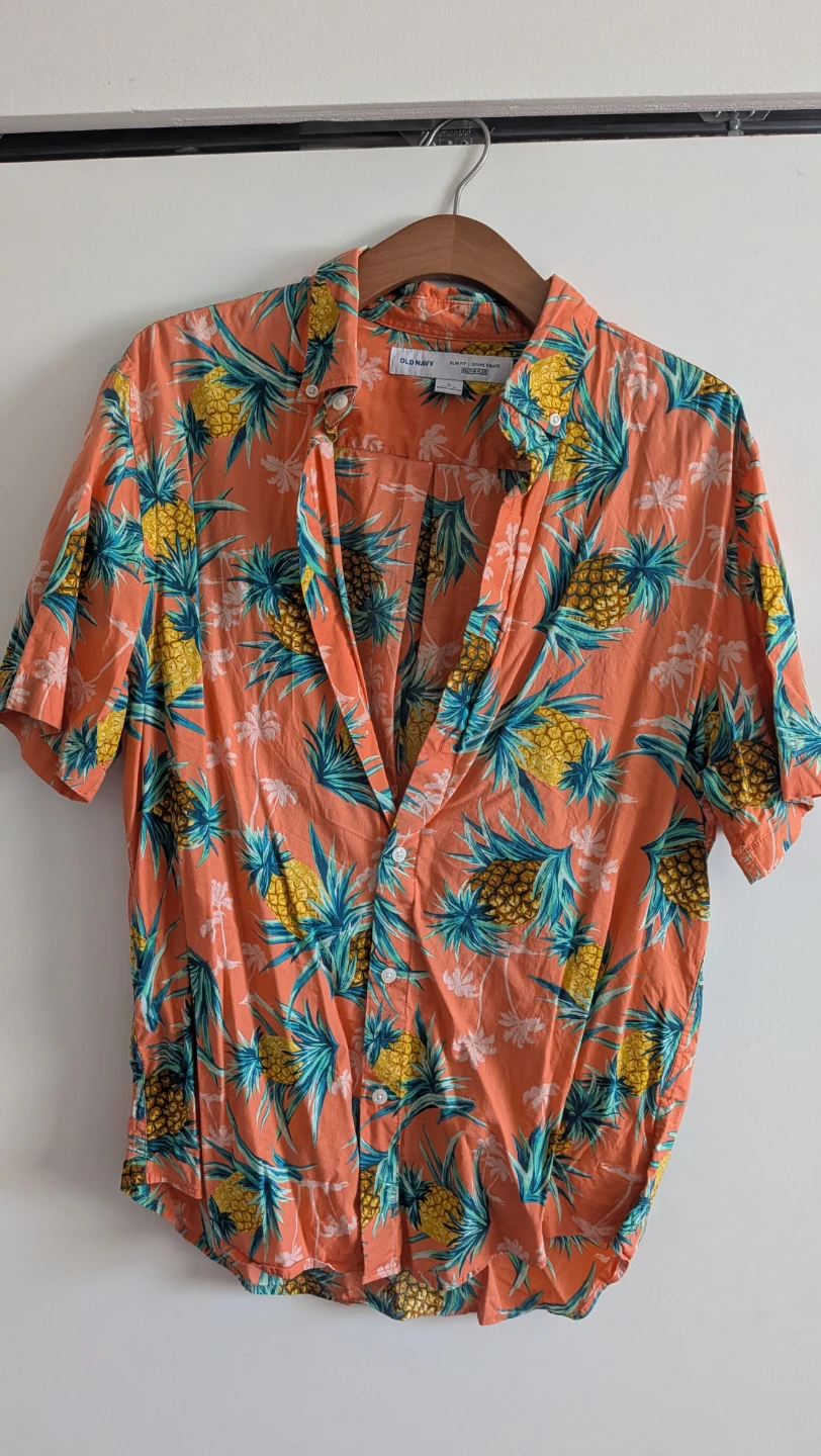 Button-Up Hawaiian Shirt
