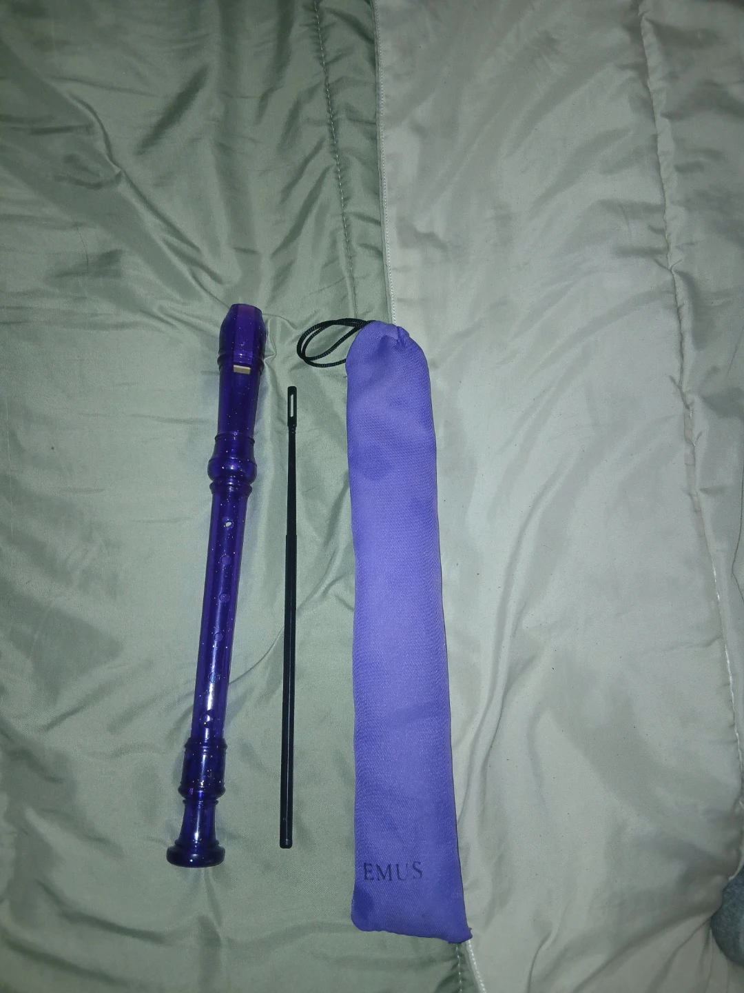 Purple Recorder with EMUS Case - photo 3