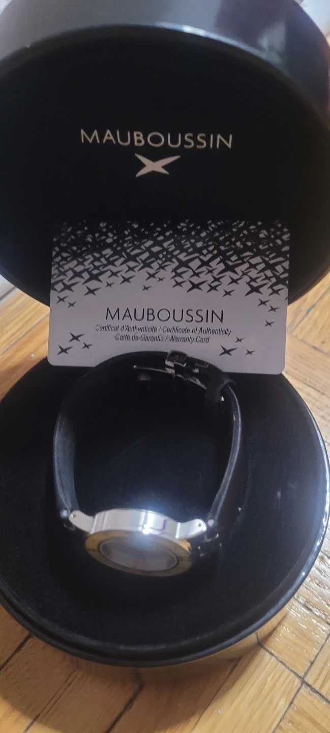 MAUBOUSSIN Watch with Certificate of Authenticity